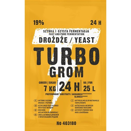10x turbo lievito grom giallo - 10x,