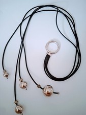 Collana Donna Lunga caucciù