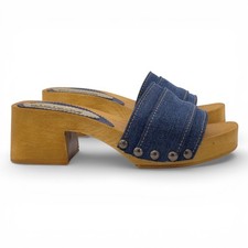 Sandali jeans artigianali