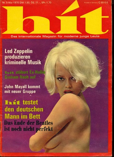 Hit magazin 1970 led - hit, magazin★#5/1970★led
