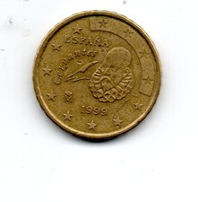 SPAGNA MONETA 1999 Cent.10 circolata