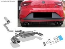 Duplex sports exhaust - , system