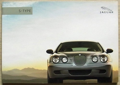 Brochure vendita auto jaguar - auto, s