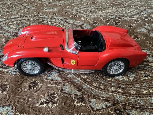 Burago ferrari 250 testa rossa - testa,