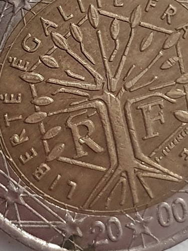 Mint error pièce 2 - mint, de