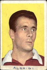 Card serie Calcio campioni Edi 1961 #  ALBRIGI