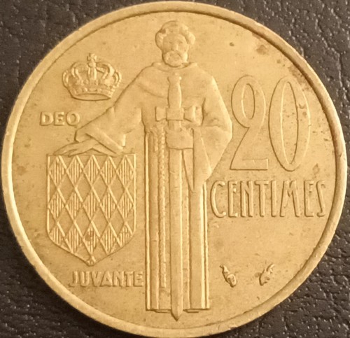 Monaco moneta centesimi - moneta,