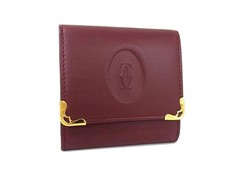 Cartier portamonete in pelle