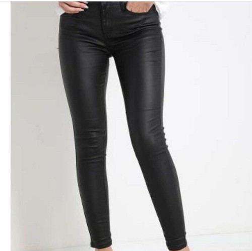 Pantalone ecopelle con - ecopelle, tasche