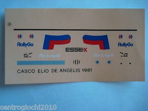 Decals kit helmet casco - 1/12,