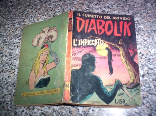 Diabolik prima serie - diabolik, 1°