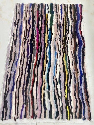 Coperta vera pelliccia di - in,