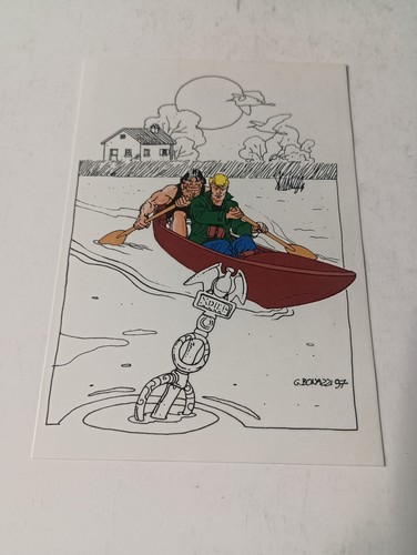 Martin mystere cartolina - martin,