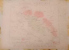 79° Corso II Anno - Storia Tavola IV B Guerra Mondiale Fronte Austro Russo 1914