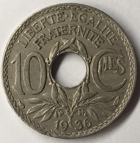 Centesimi lindauer 1936 - 10,