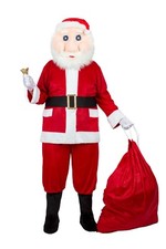 COSTUME BABBO NATALE MASCOTTE