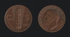 5 CENTESIMI 1931 SPIGA - VITTORIO EMANUELE III