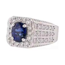 Anello uomo 2,62 CT taglio