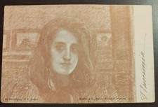 1892 (V. Jerace) - volto di donna napoletana - edizione Richter & C.