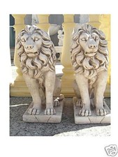 STATUA STATUE 2 PEZZI COPPIA