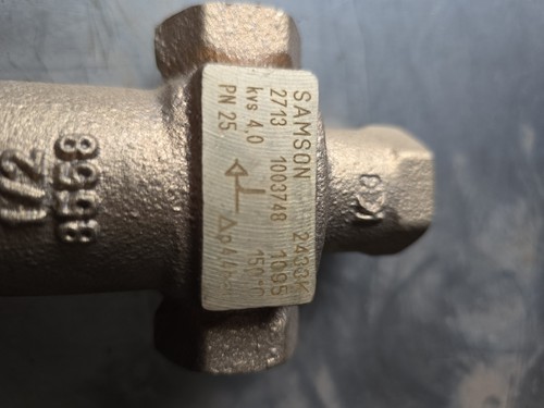 Samson engine valve type - samson, 2433k