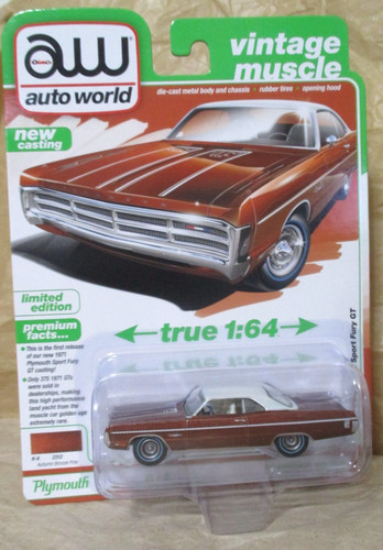Auto world 1971 - world, plymouth