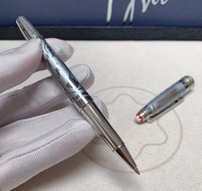 Penna a sfera colore acciaio