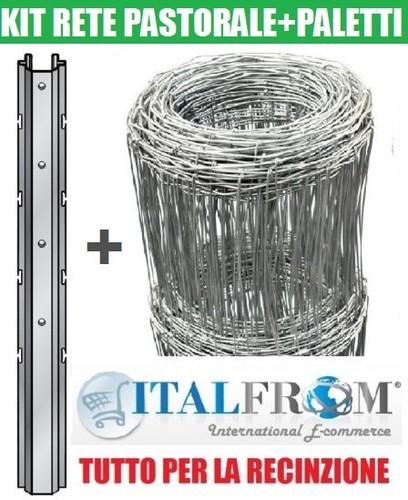 Kit 100 rete metallica - 100, mt-rete
