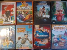 LOTTO 8 DVD ANIMAZIONE -ROBINSON_GARFIELD/ISPETTORE GADGET/TARZAN-VEDI ELENCO