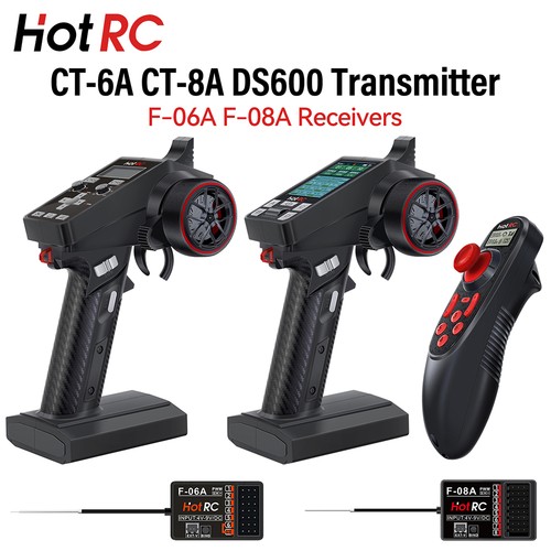 Hotrc trasmettitore 8a - hotrc, ct-6a/8a