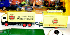 49-N-2 3 LKW Mercedes Benz Actros Warsteiner + Rimorchio Festa Birra di Natale
