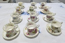 Set  12 tazze da caffè Royal Albert Mesi Dell'anno