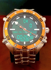 Sector Dive Master Alarm Steel