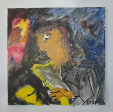 Sassofono 40x40 musica jazz