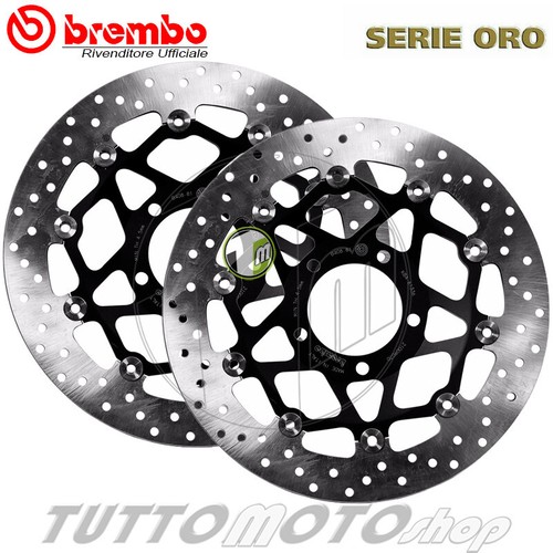 Coppia dischi freno triumph - dischi,