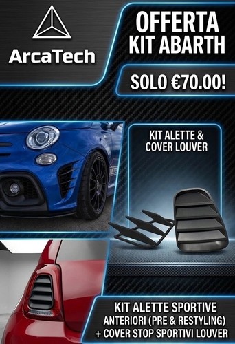Kit canard alette anteriori - kit,