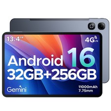 2025 DOOGEE TABG6 MAX 13,4 pollici Android 16 tablet 32 GB + 256 GB 11000 mAh tablet PC