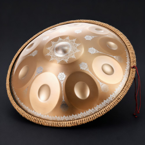 Handpan oro mtl - oro, artigianale
