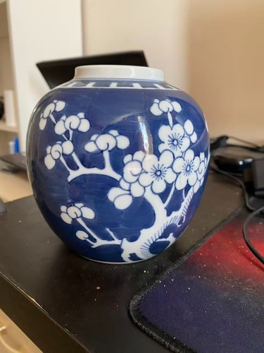 Vaso zenzero prunus - blu, e