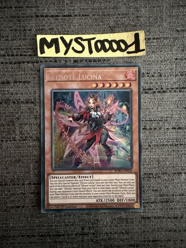 Carte elfnote lucina - yu-gi-oh!,