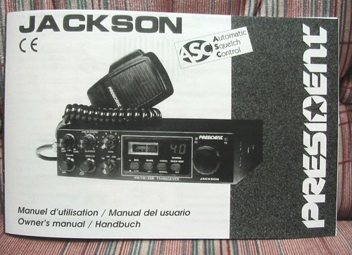 President jackson ssb - president, cb