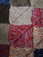 Coperta lana fatta mano - lana, vera