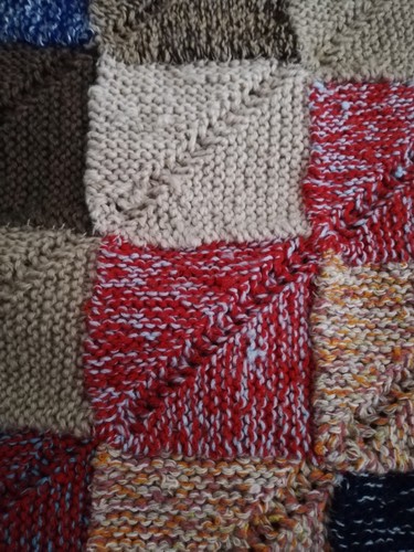 Coperta lana fatta - lana, vera