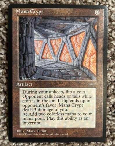 Mana crypt mtg - mana,