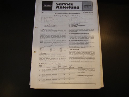 Manuale servizio originale - manuale,