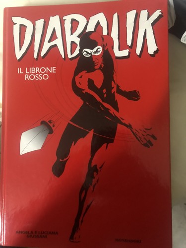 Diabolik libro rosso raro 14 - diabolik,