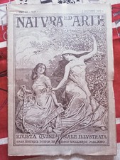 1910-BASILIO CASCELLA-PITTORE ABRUZZESE-LITOGRAFIA-COPERTINA RIVISTA-ABRUZZO