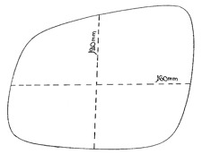 PER CHEVROLET SPARK VETRO SX