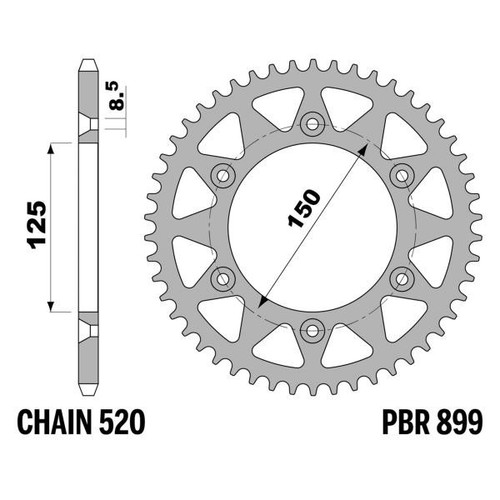 Corona pbr z46 - z46, passo