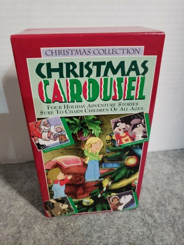 Christmas carousel vhs - christmas,